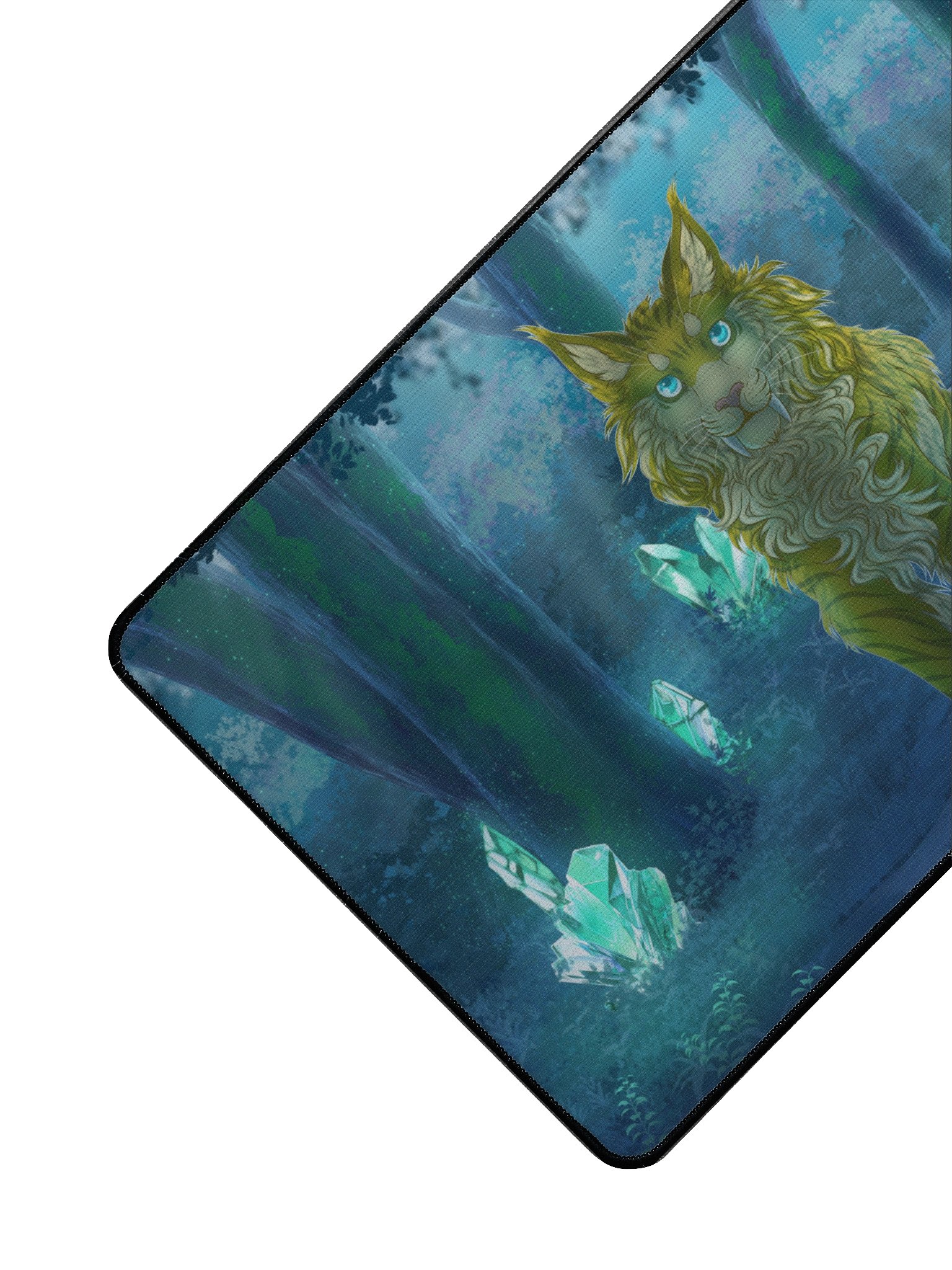 SparkleCat Forest Deskmat product image (1)