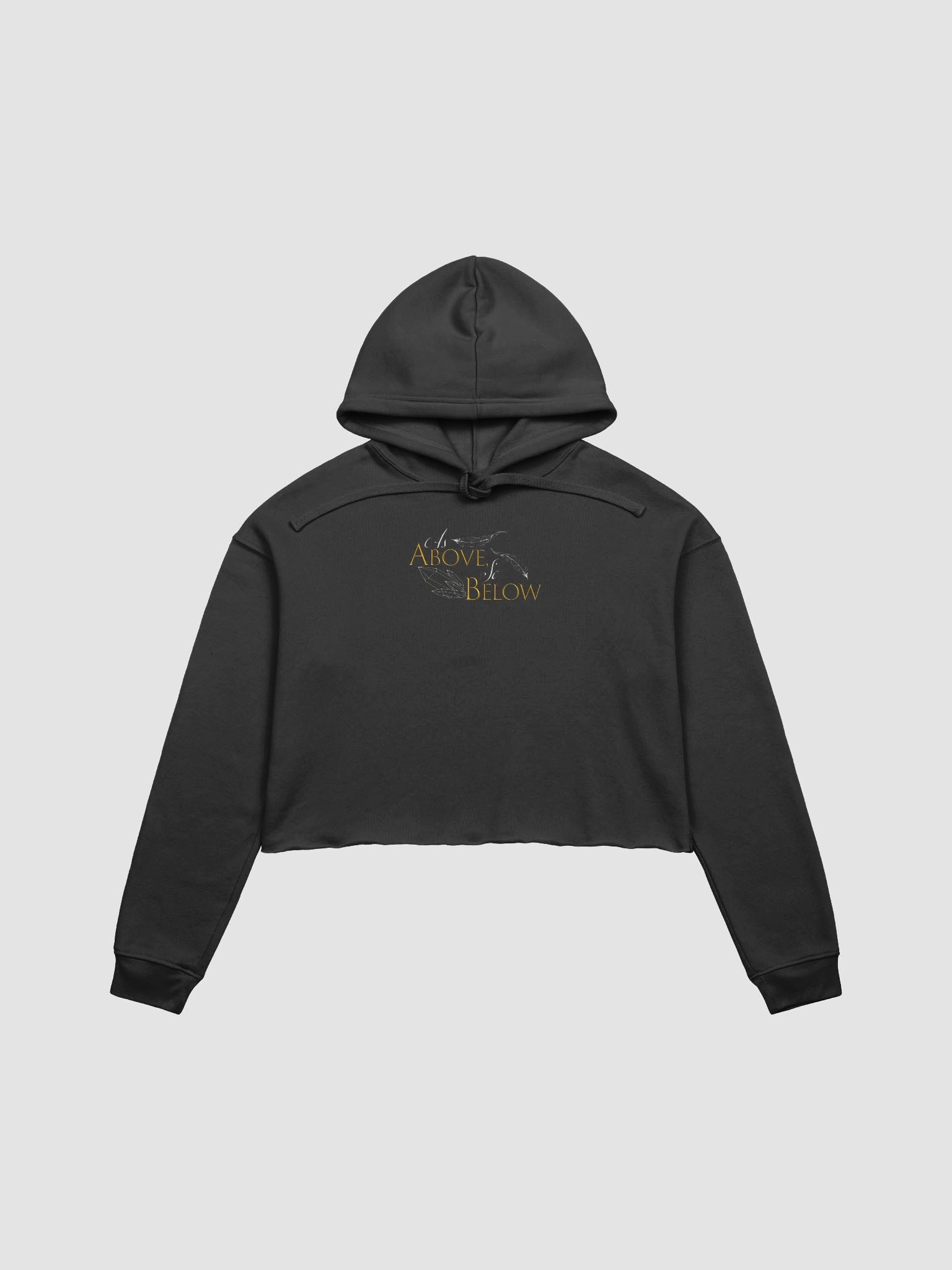 As Above, So Below Crop Hoodie product image (1)