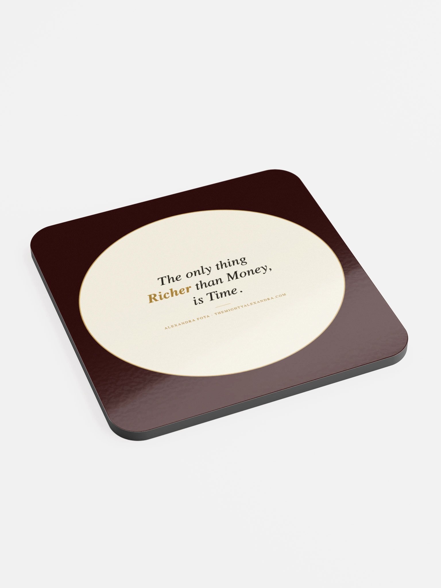 The Only Thing Richer — Coasters product image (2)