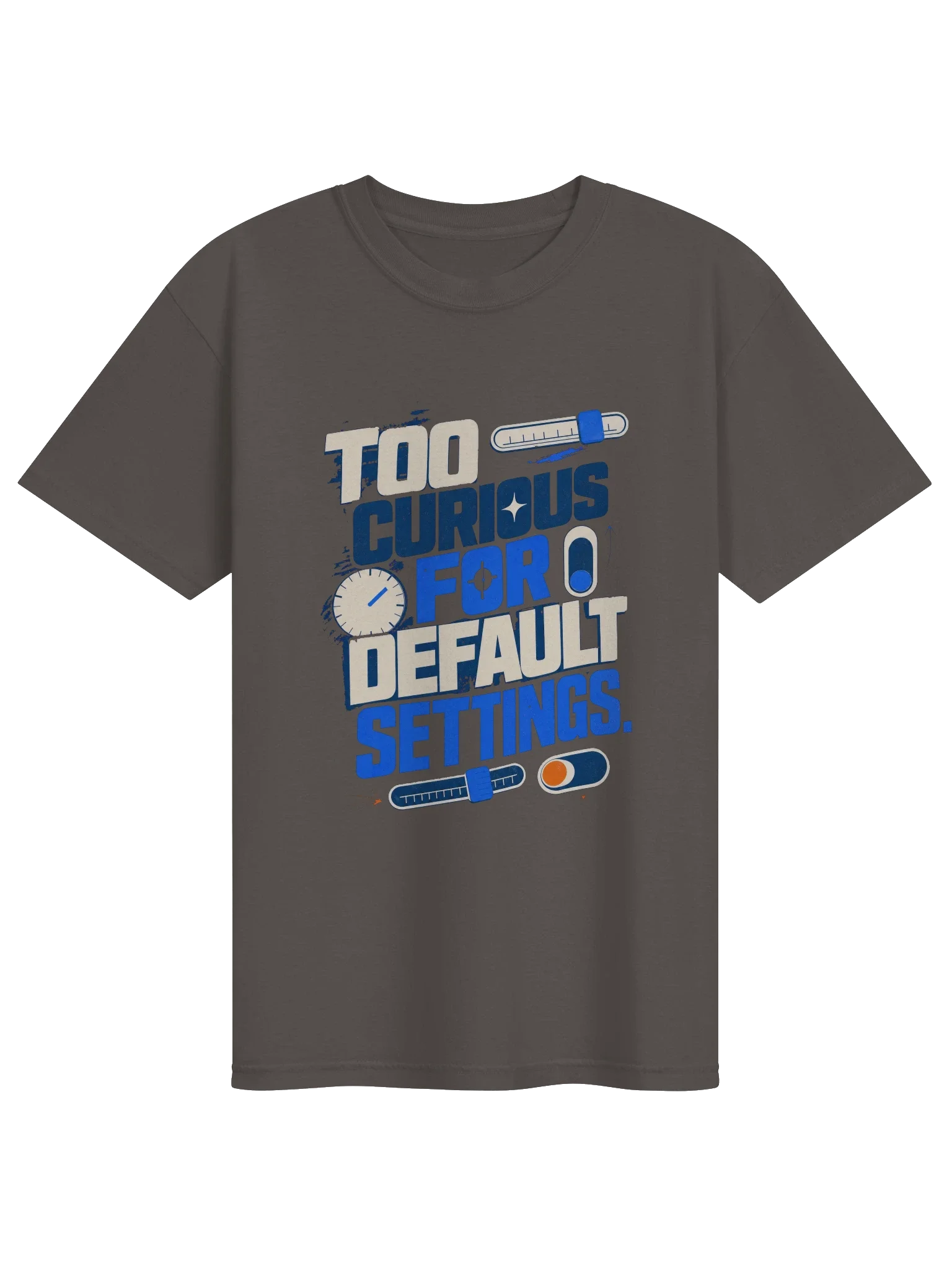 Too Curious for Default Settings Tee — view 9