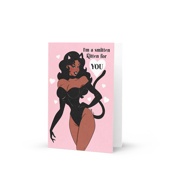 Smitten Kitten For You - Valentine's Day Card product image (1)