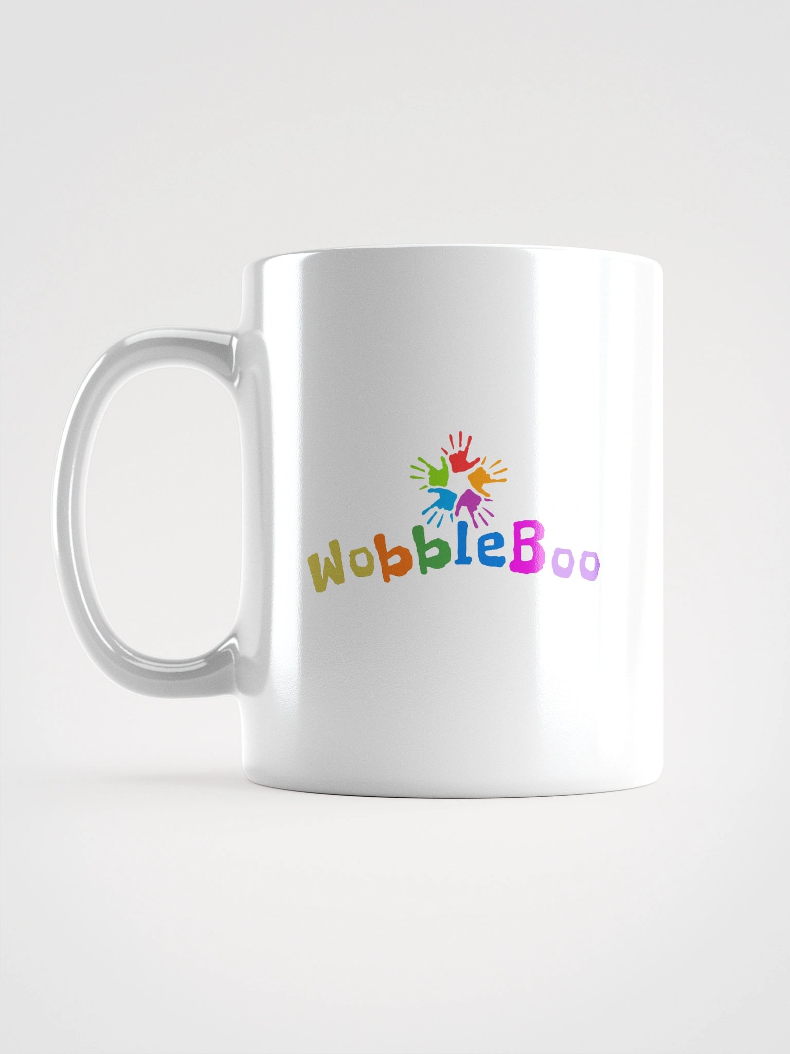 WobbleBoo Hope White Glossy Mug product image (1)