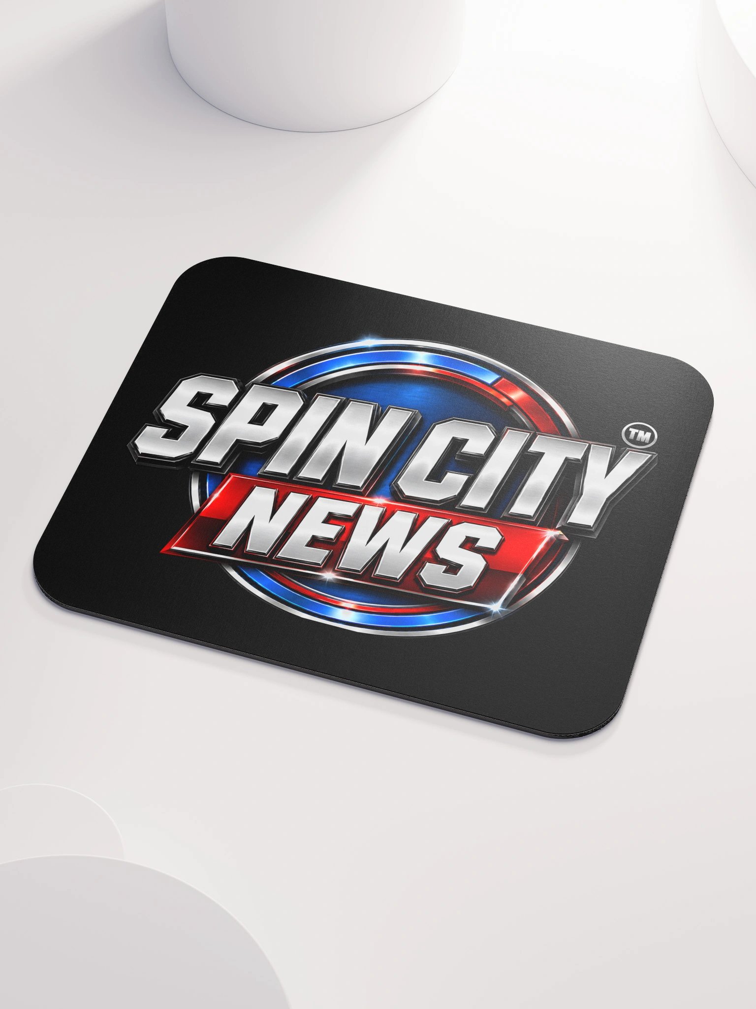 Spin City News Globe Mouse Pad product image (3)