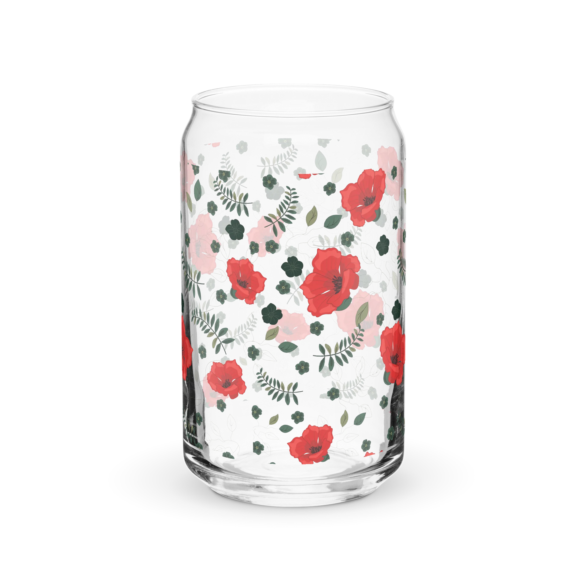 Poppy Flower Can Glass product image (3)