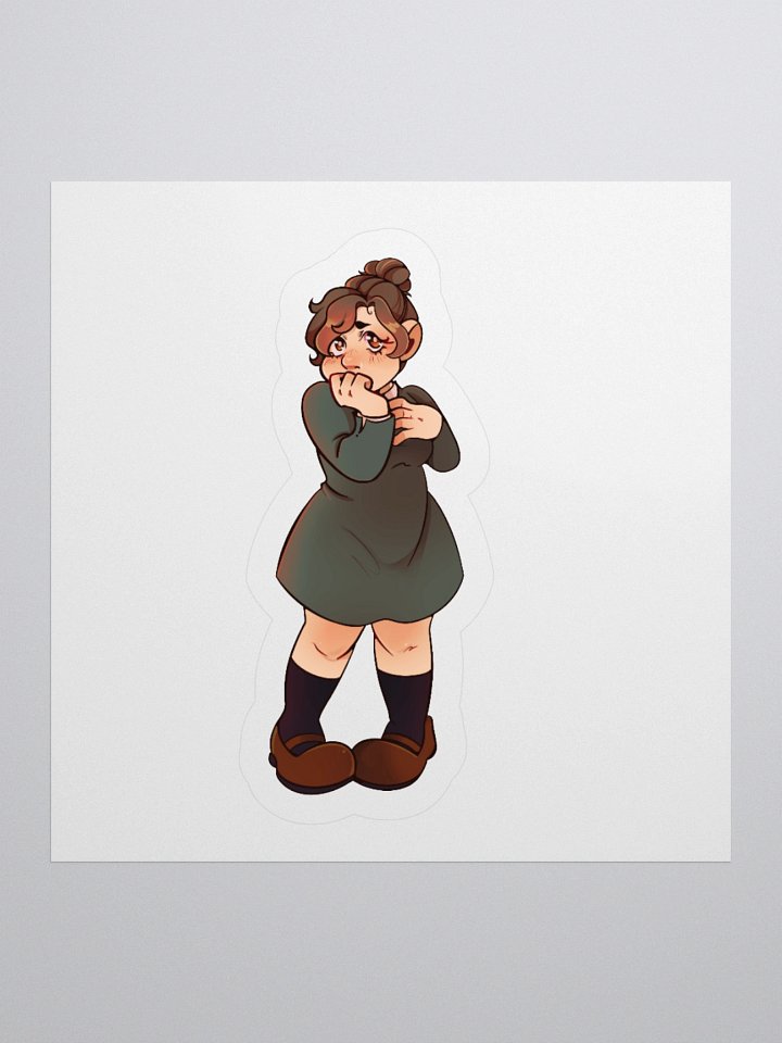 The Unlucky Girl Sticker product image (2)
