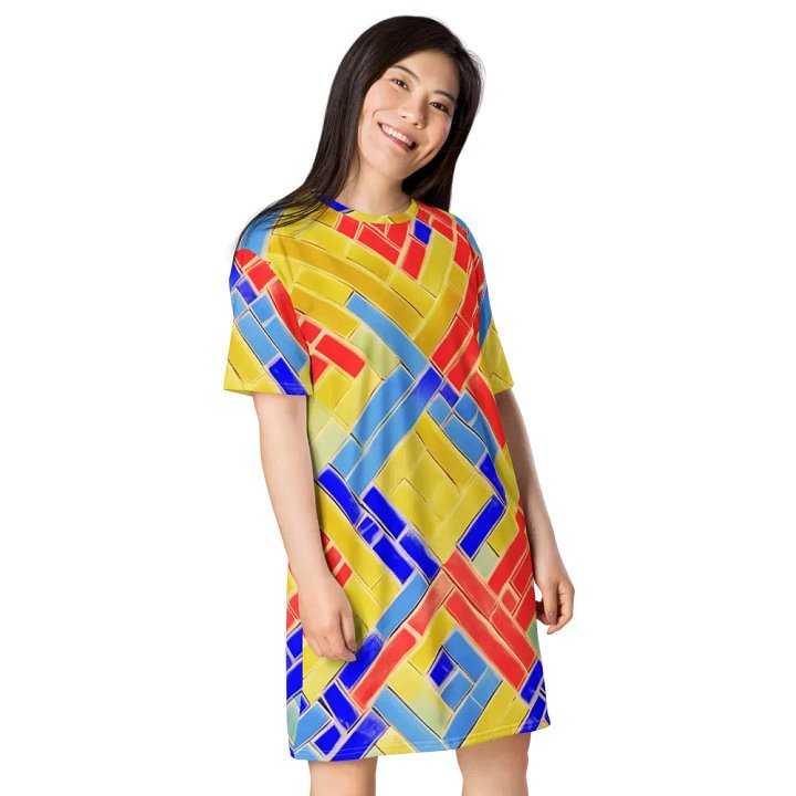 Neon Nights T Shirt Dress product image (1)