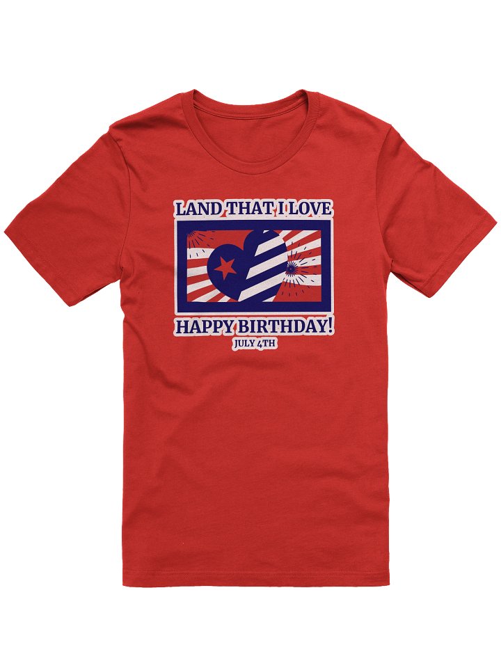 Patriotic July 4th Celebration Tee product image (1)