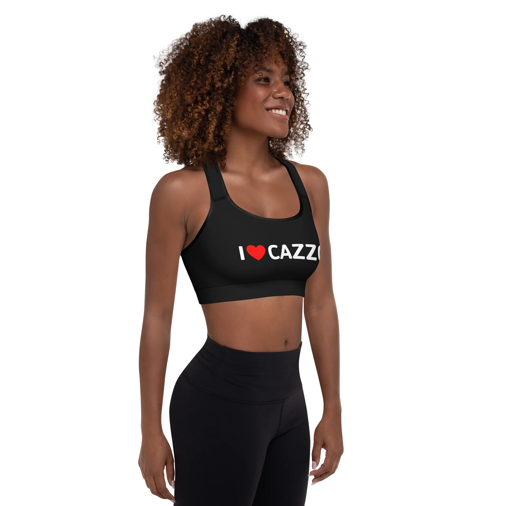 I ♥️ CAZZO sports bra product image (6)