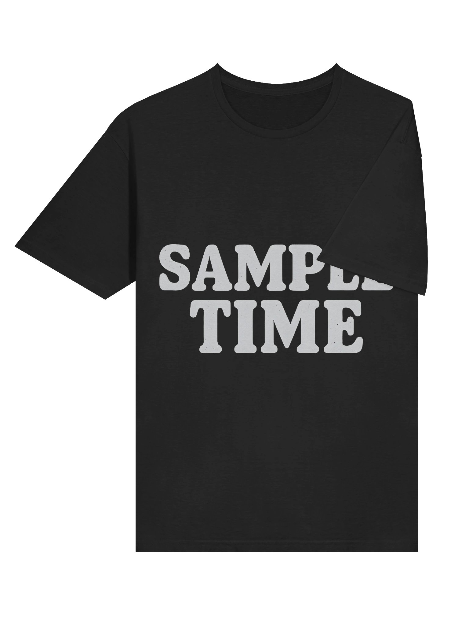 Bold Block Sample Time T-Shirt product image (49)