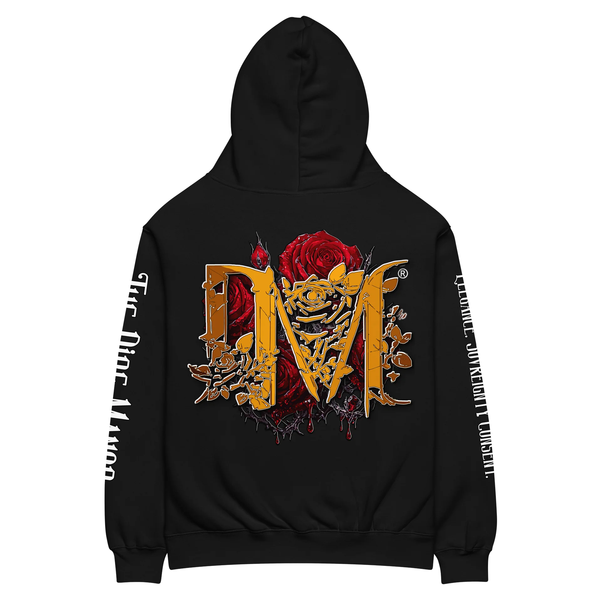 THE DIRE MANOR® — SOVEREIGNTY HEAVYWEIGHT STATEMENT HOODIE product image (6)