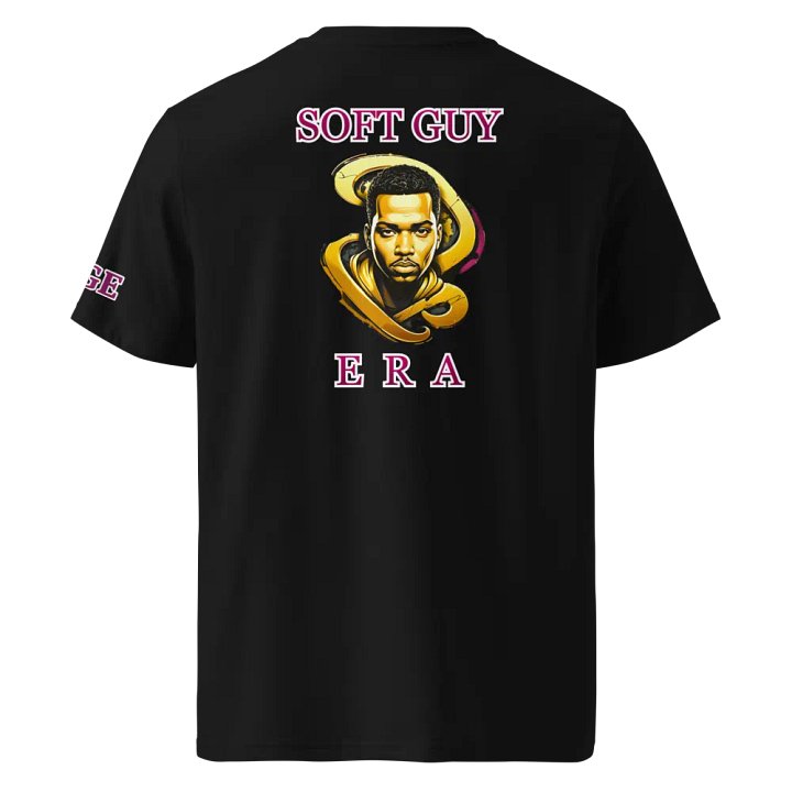 SOFT GUY ERA TEE (BLACK) Stanley/Stella Organic Cotton T-Shirt product image (1)