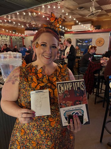 Last night we had a blast brining Dylan’s Drink & Draw to Minot for @imagicon! Thanks to Arny’s 2.0 for hosting one wild nigh...