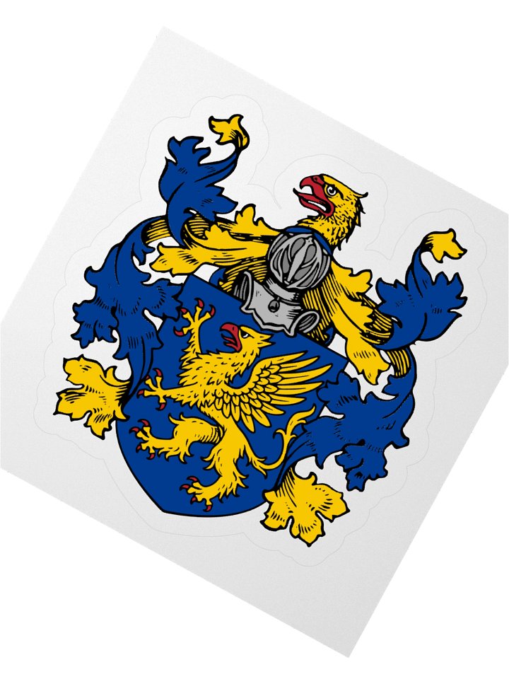 Griffin Herald Kiss Cut Sticker product image (5)
