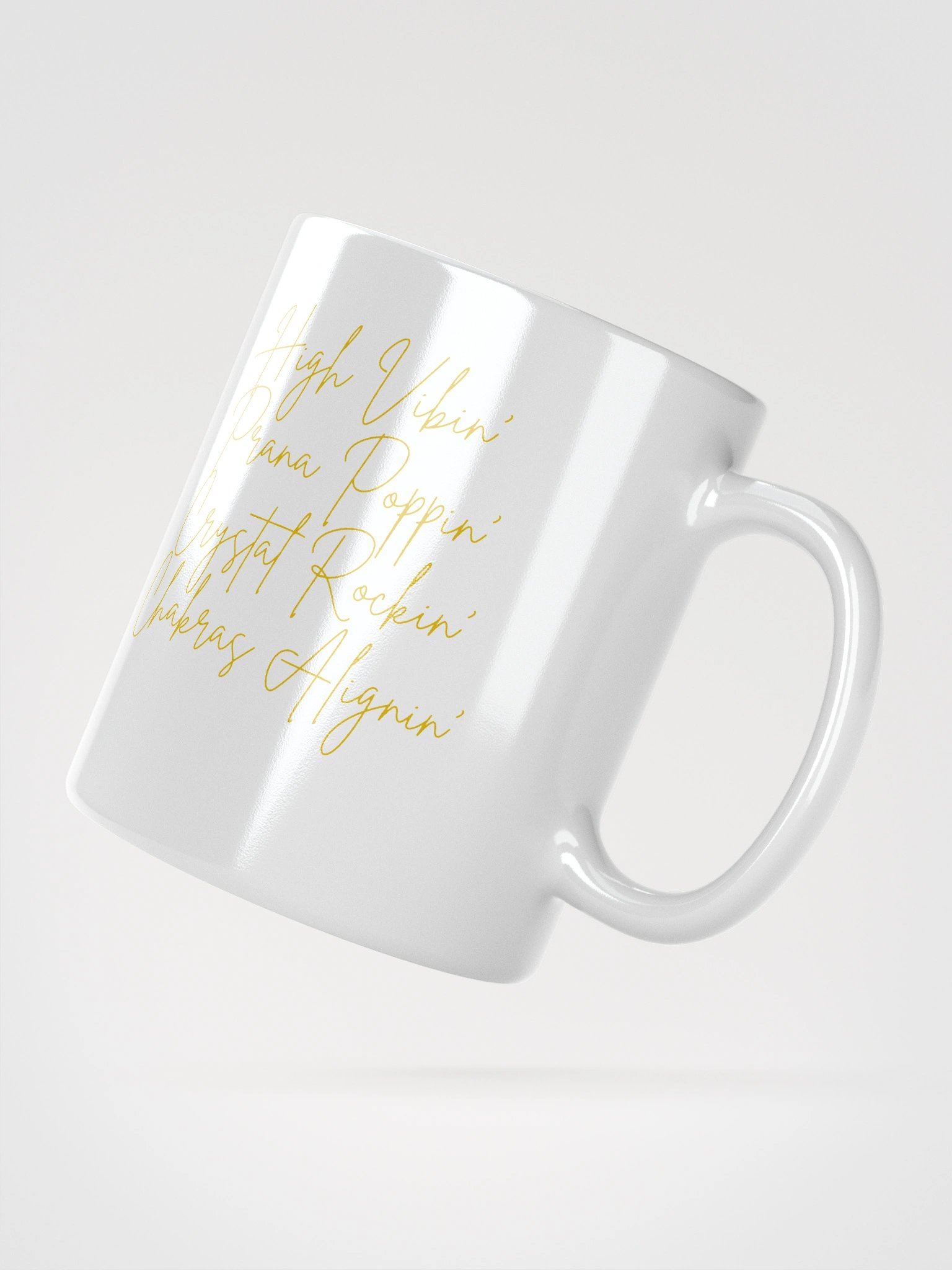 High Vibin’ Mug – GOLD EDITION product image (5)
