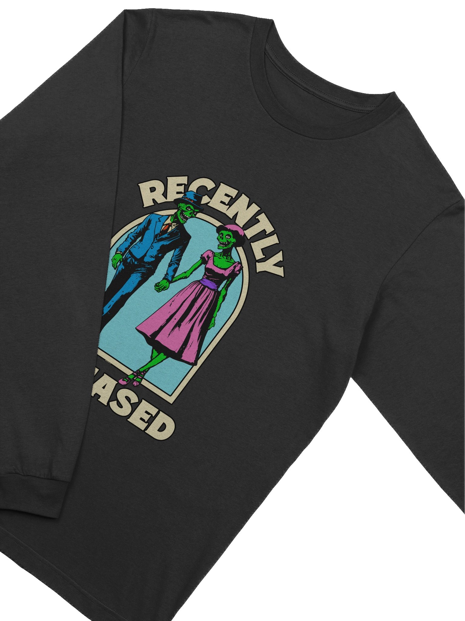 [UM Designs] Recently Deceased - Unisex Long Sleeve Tee product image (3)