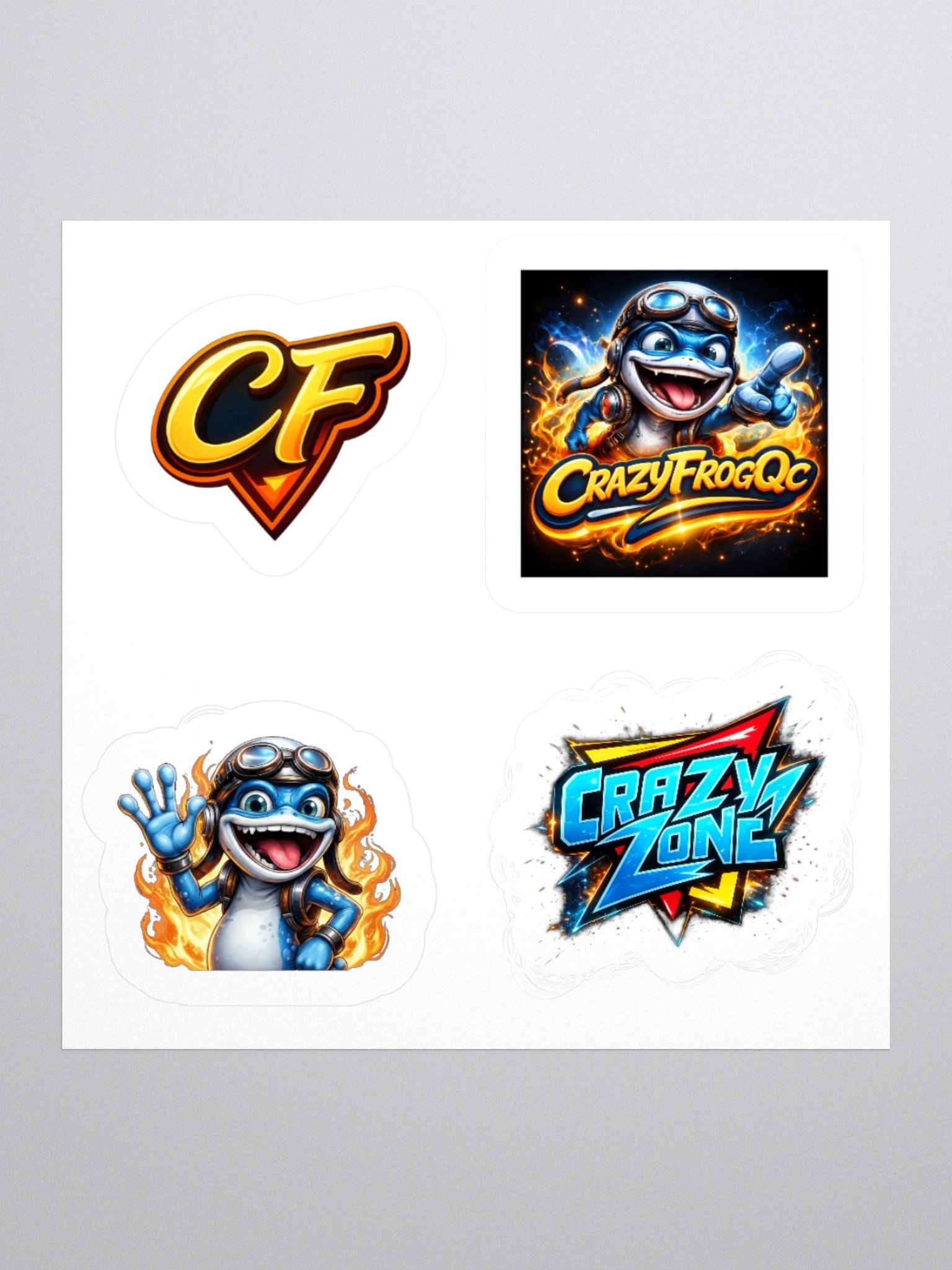 CFxCZ Stickers product image (1)