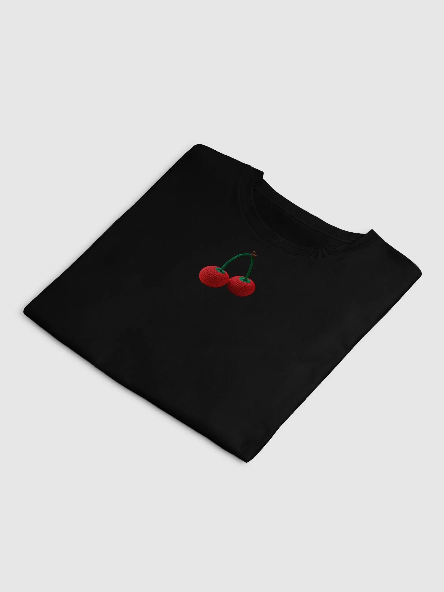 CozyAvocado Women's Premium Cherries Crop Top #1 product image (4)
