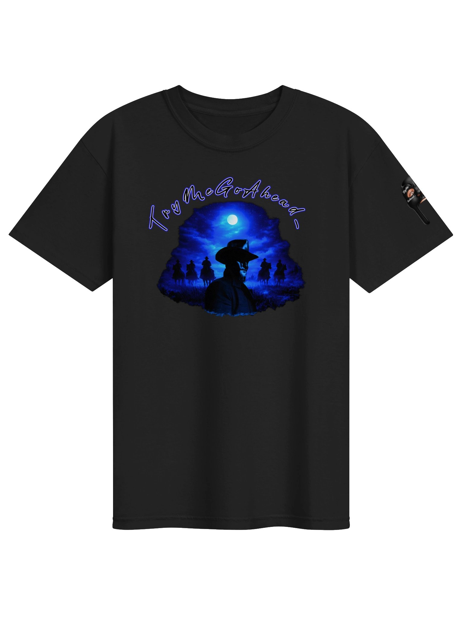 TryMeGoAhead _ Heavyweight Redemption T-Shirt (blue) product image (1)