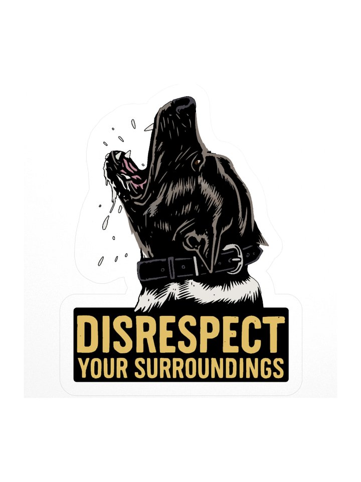 Disrespect Sticker product image (1)