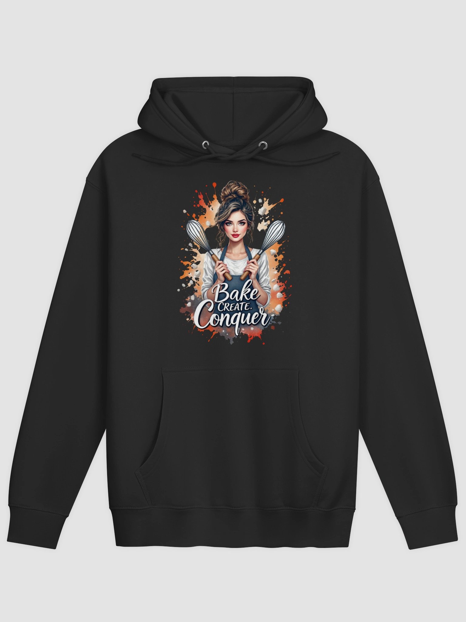 Bake Create Conquer Premium Hoodie product image (3)