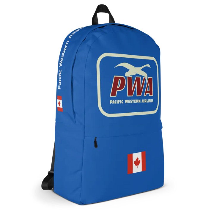 Pacific Western Airlines Ltd (PWA) - Backpack product image (2)