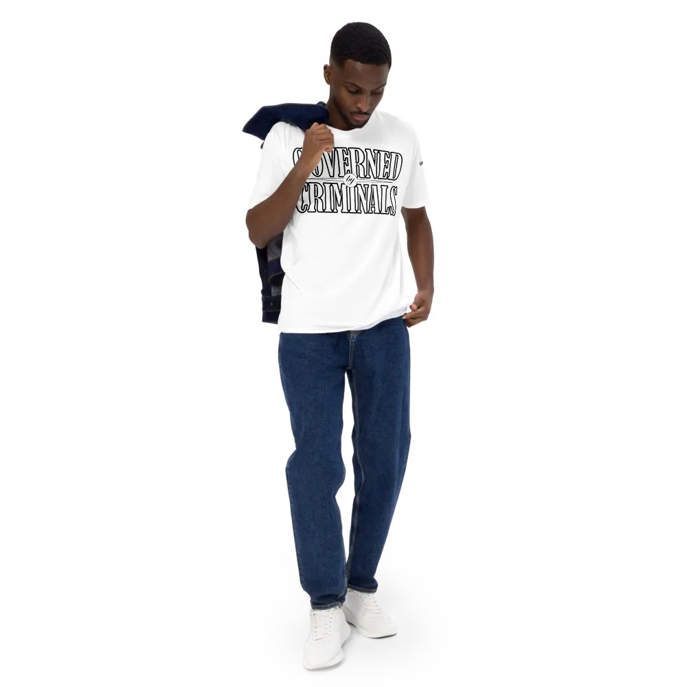 Governed By Criminals - UK - White - Crew Neck T-Shirt product image (5)