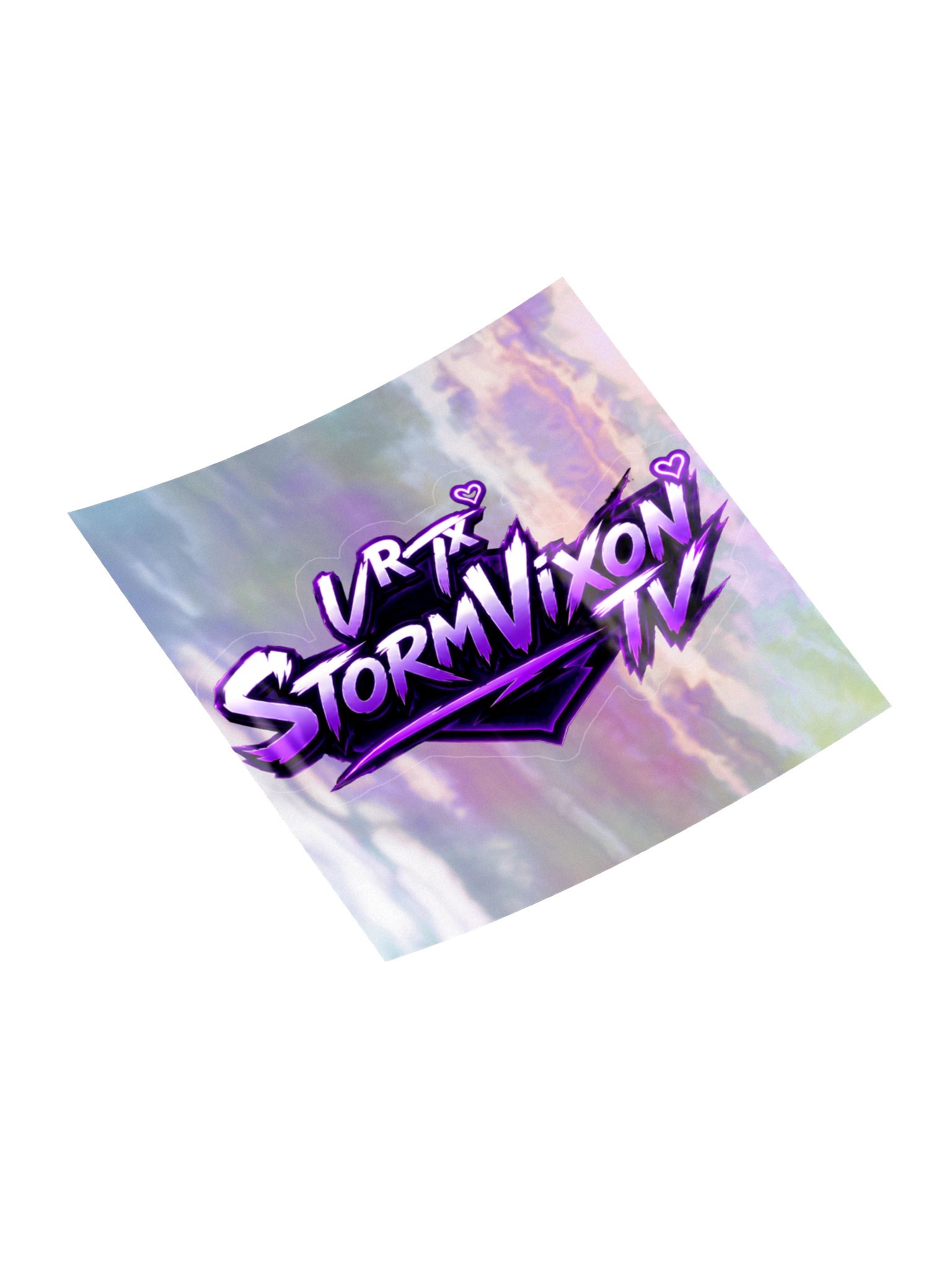 Personalized Kiss-Cut Holographic Sticker Sheet product image (4)