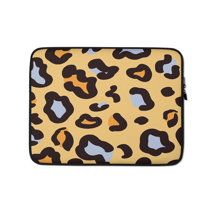 Faux Fur-Lined Laptop Sleeve product image (1)