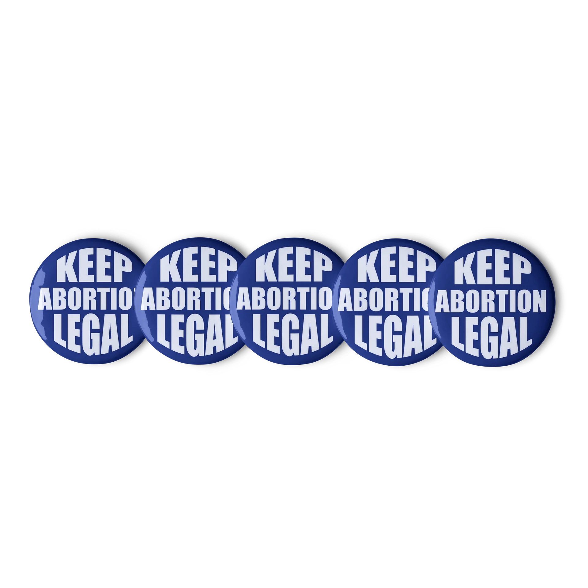 Keep Abortion Legal 5 button set product image (1)