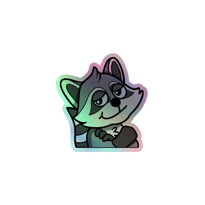 Smug Holo Sticker product image (1)