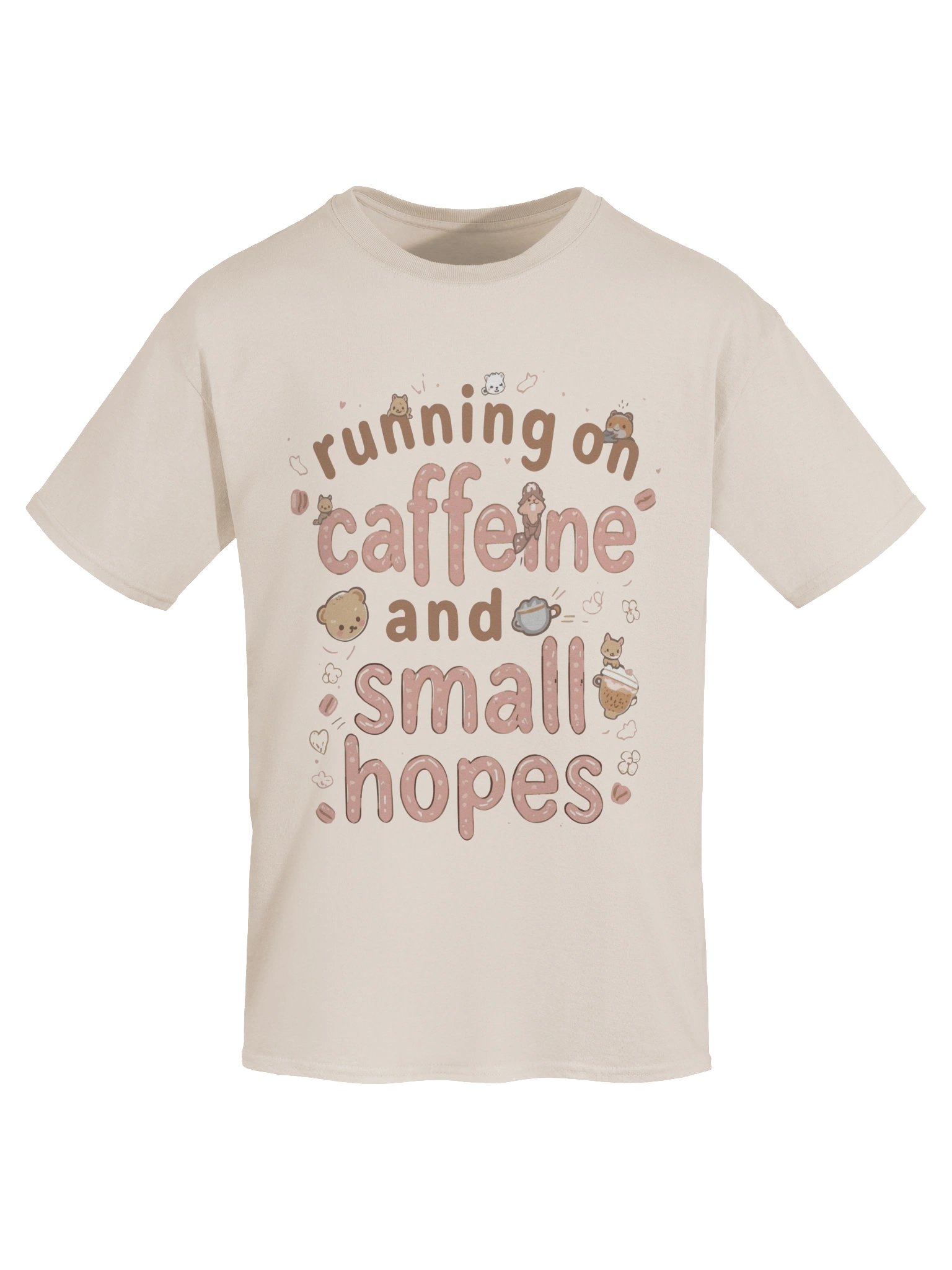 Running on Caffeine & Small Hopes Tee☕✨ (Because that’s basically a personality trait now) product image (115)
