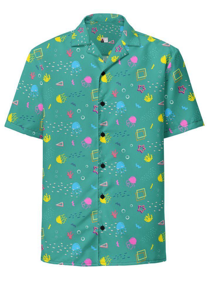 Shifty Seas pattern button down shirt product image (2)