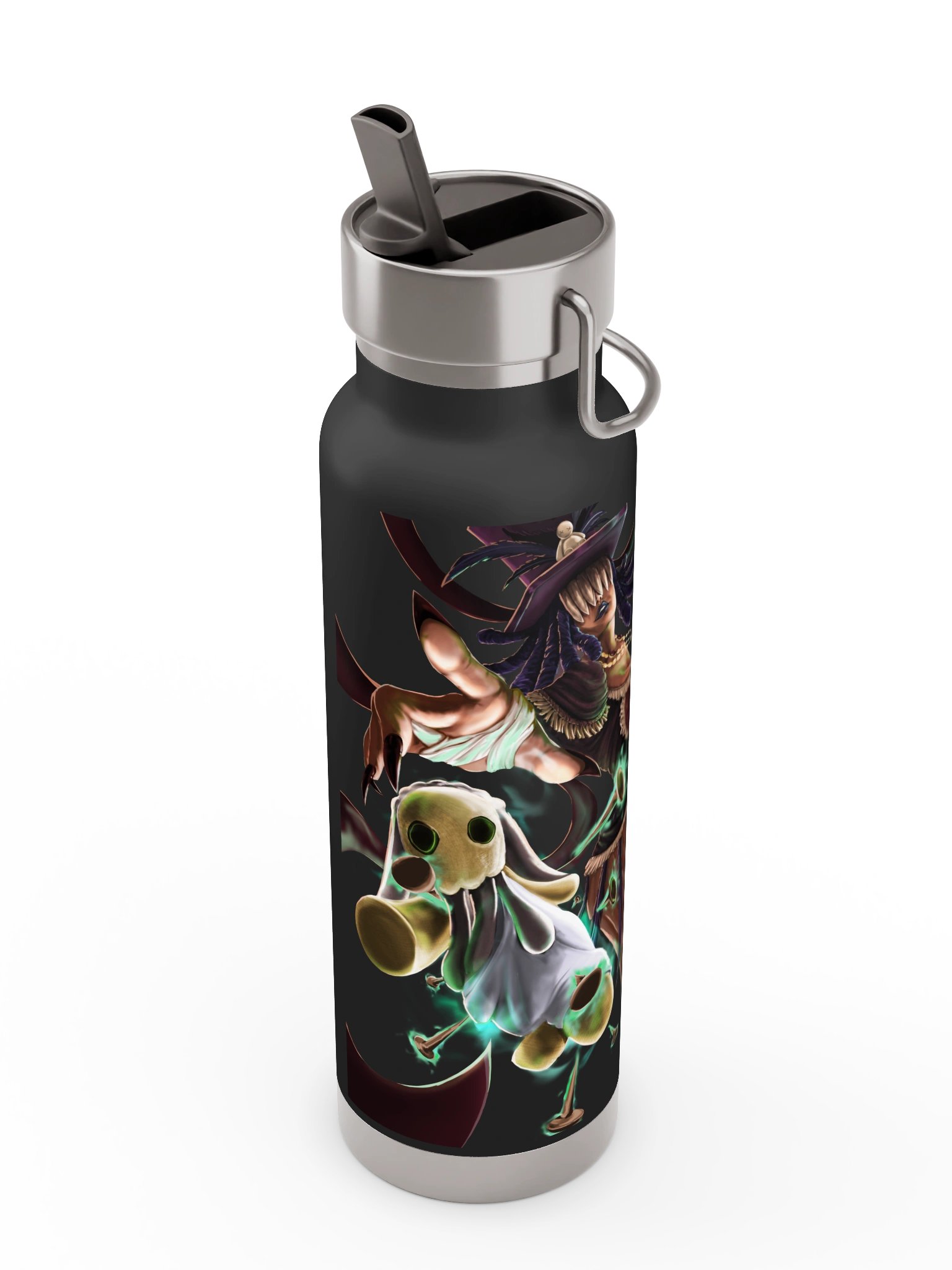 Madame Darkness Nox Voodoo: Water Bottle (Straw Lid) - Nox product image (6)
