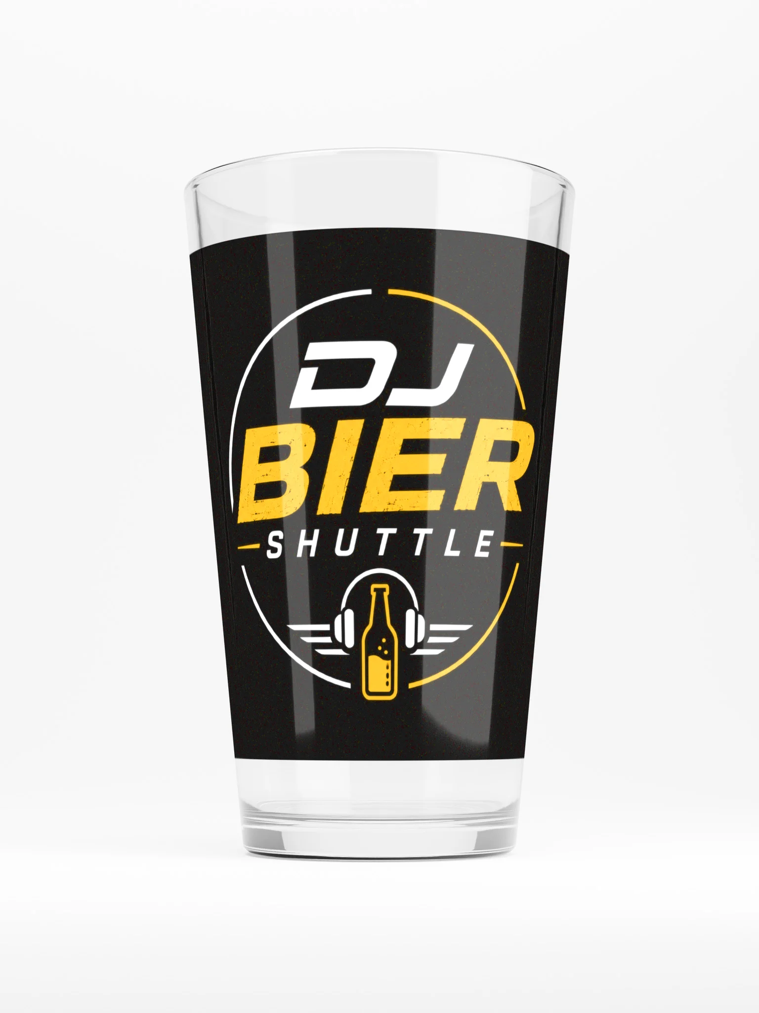DJ Beer Shuttle beer glass "logo" product image (1)