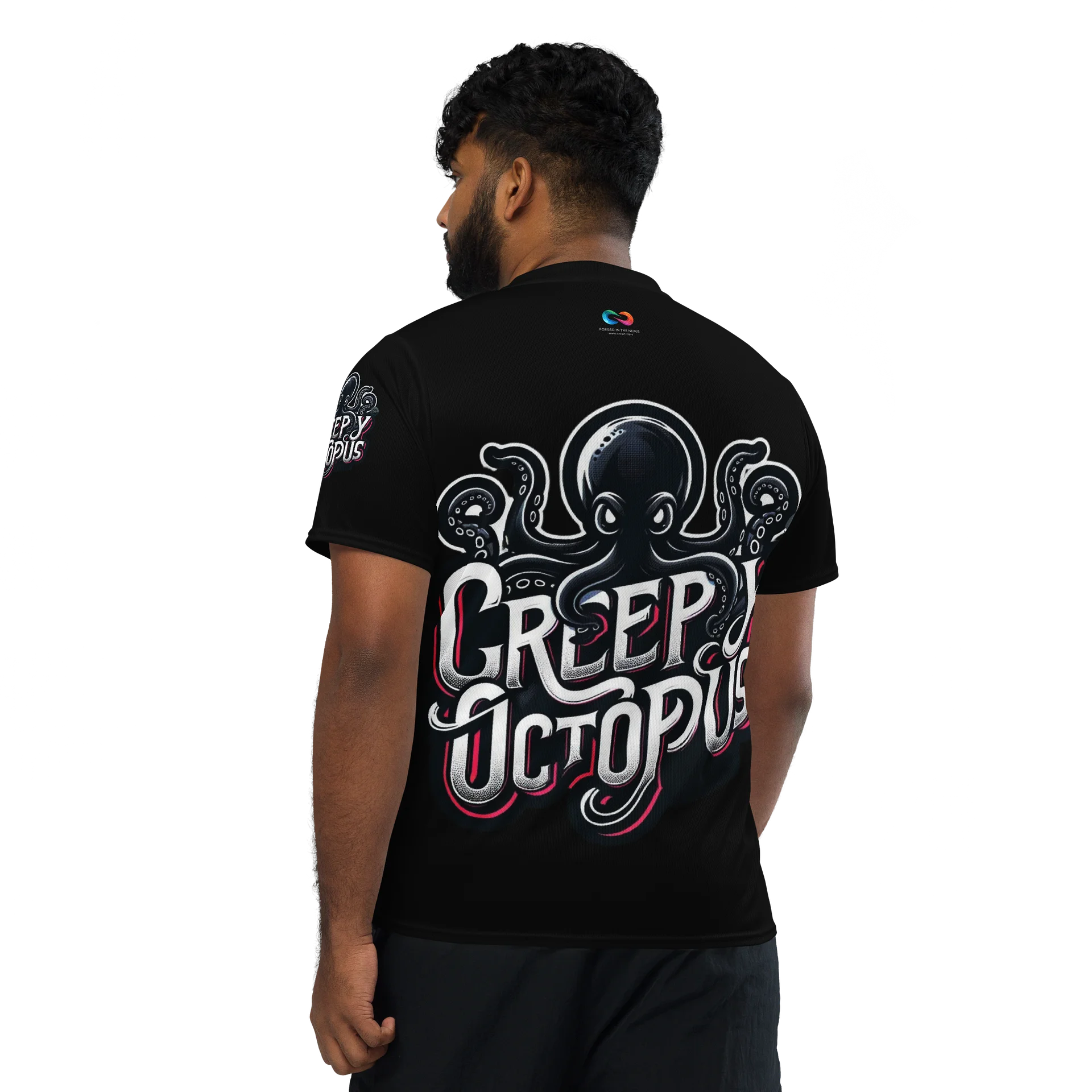 LIMITED EDITION - CNX Core All-over print Unisex Tee — Creepy Octopus 002 product image (5)