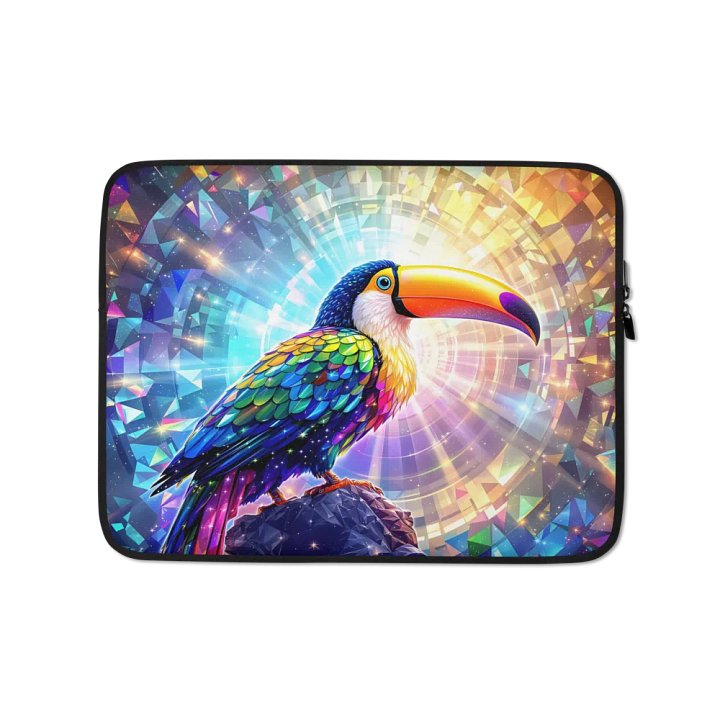 Incandescent Toucan Laptop Sleeve product image (1)