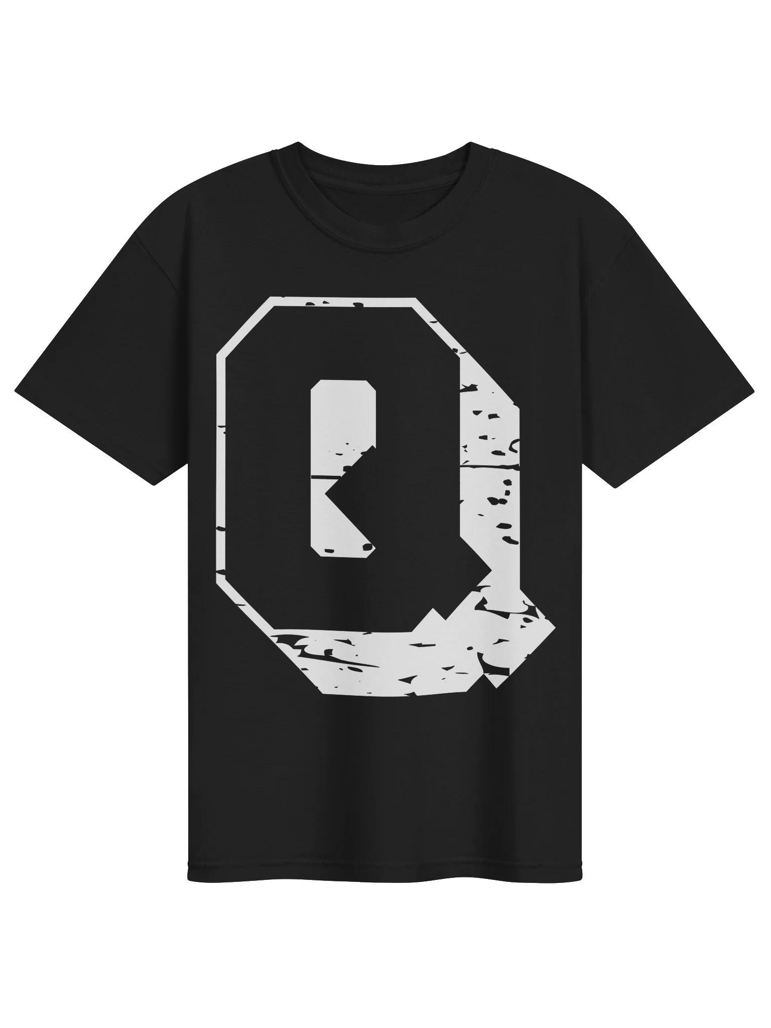 Varsity Letter Q | Comfort Colors® Tee product image (1)