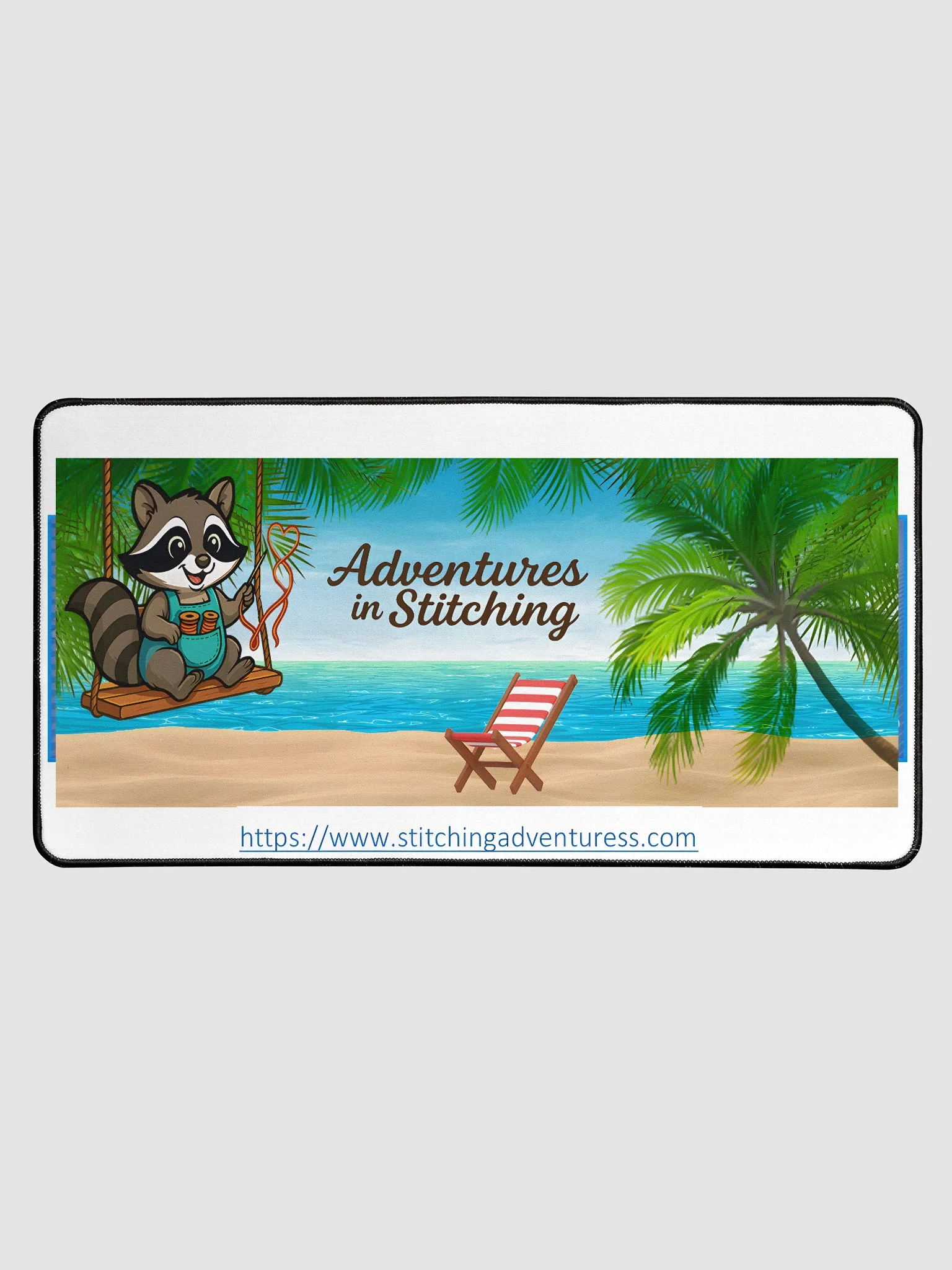 Adventures in Stitching Desk Mat
