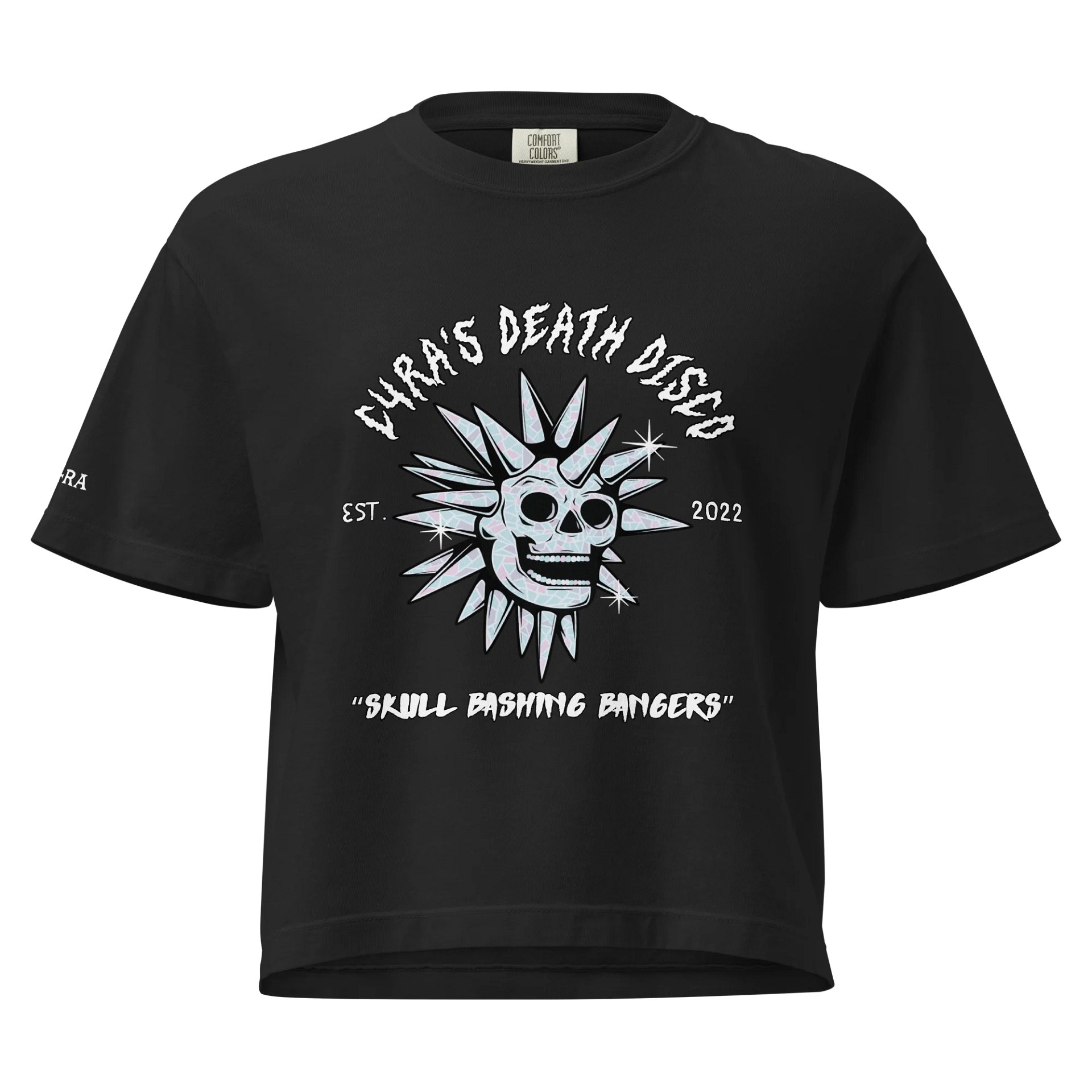 Death Disco Boxy Tee - Dark product image (1)