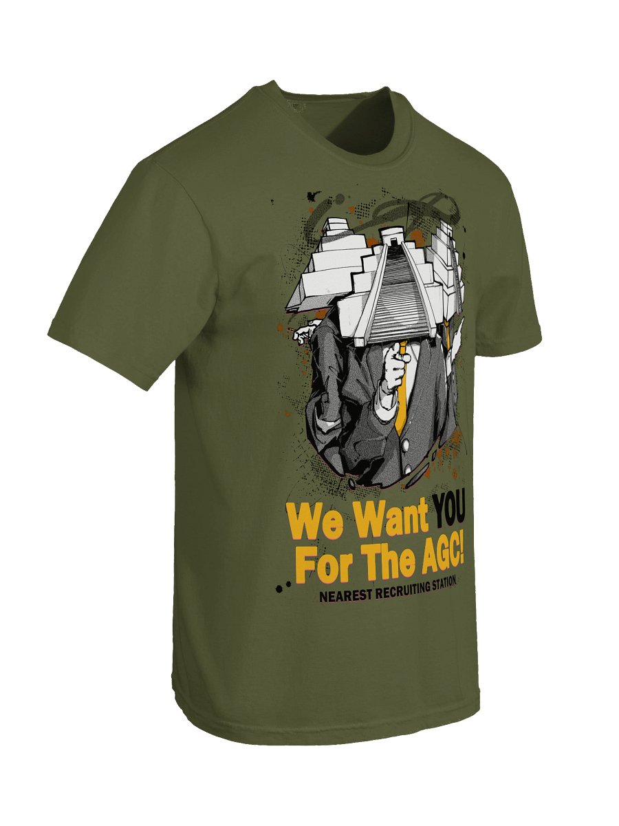 AGC RECRUIT TEE GREEN product image (6)