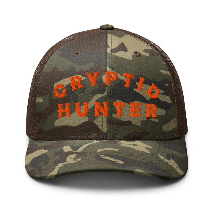 Cryptid Hunter - Camo Hat product image (1)
