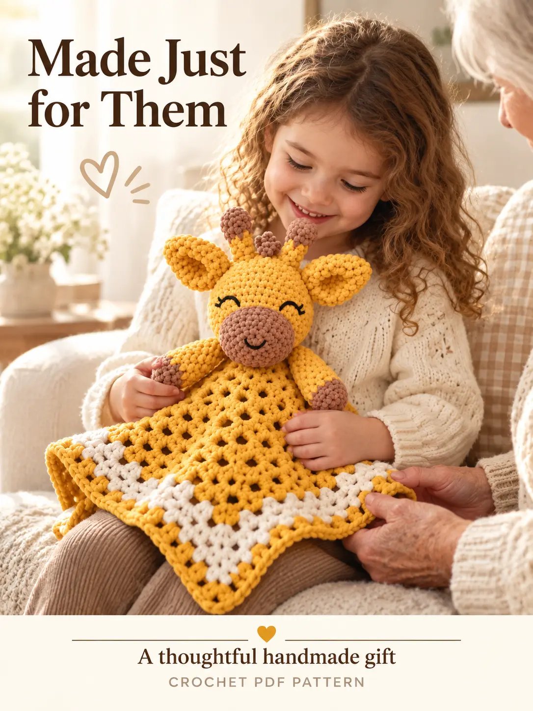 Giraffe Lovey Crochet Pattern product image (3)