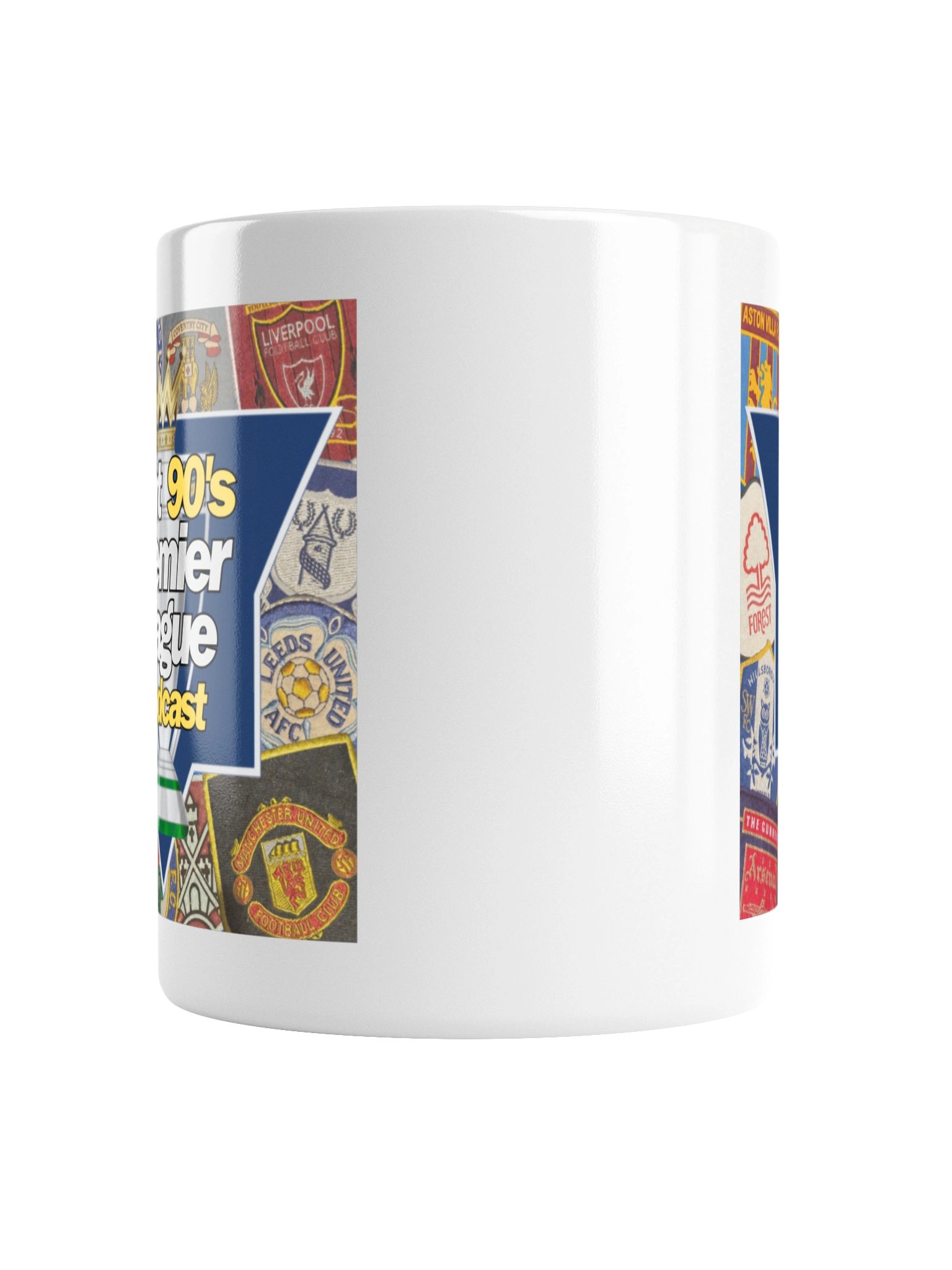 That 90’s Premier League Podcast Crest Mug product image (2)