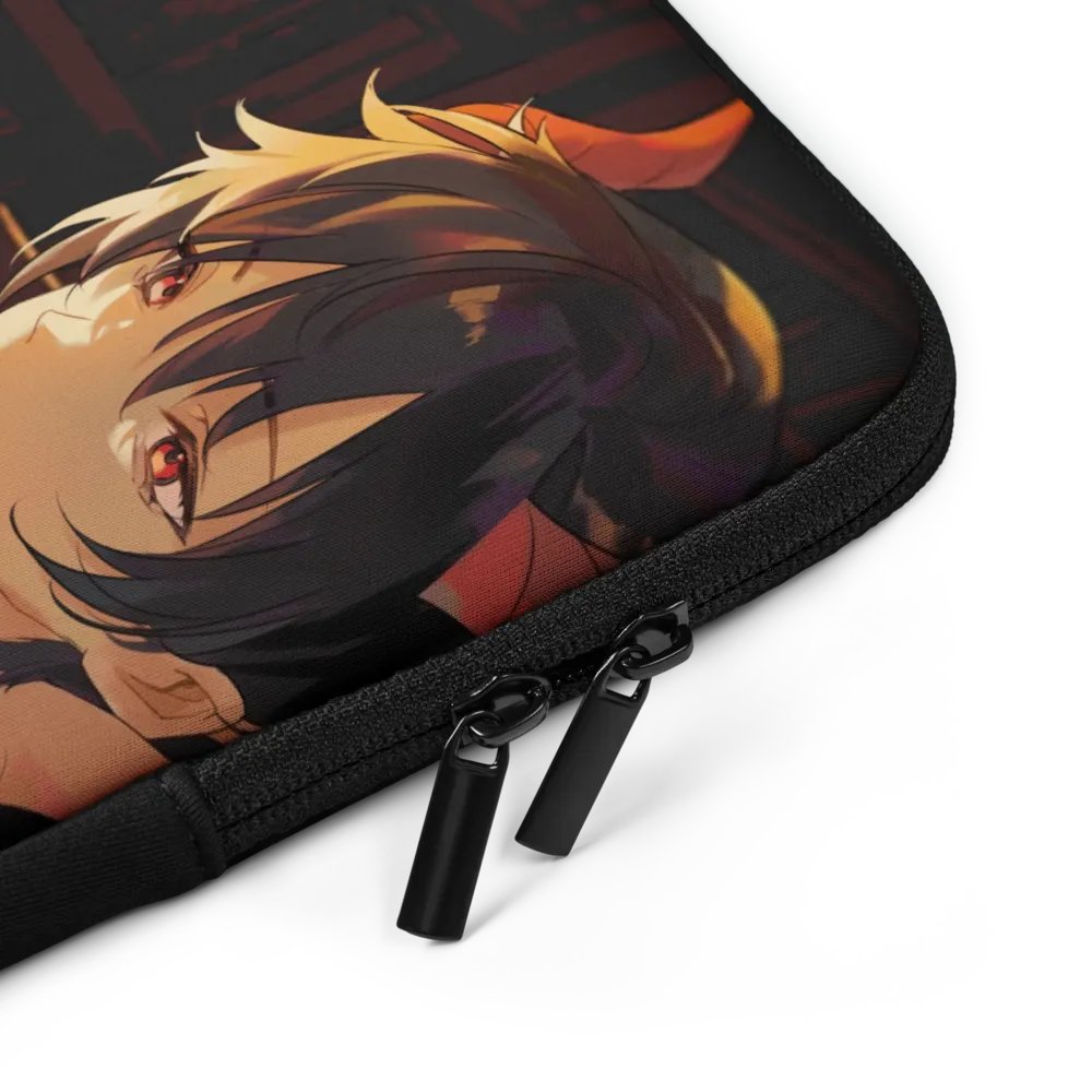 Akushi Fireplace Laptop Case product image (4)