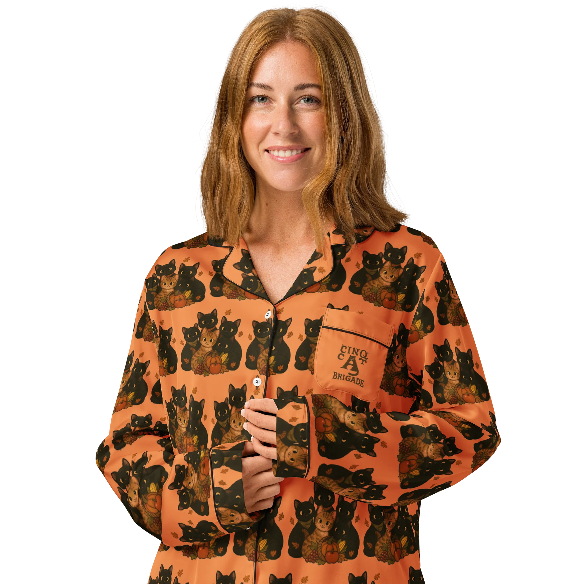 Cat brigade fall Women's Pajama Top product image (3)