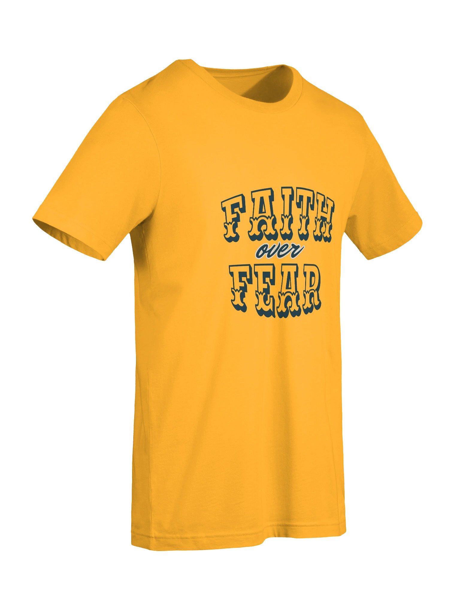 D2You Faith Over Fear Classic T Shirt - Front (unisex) product image (4)