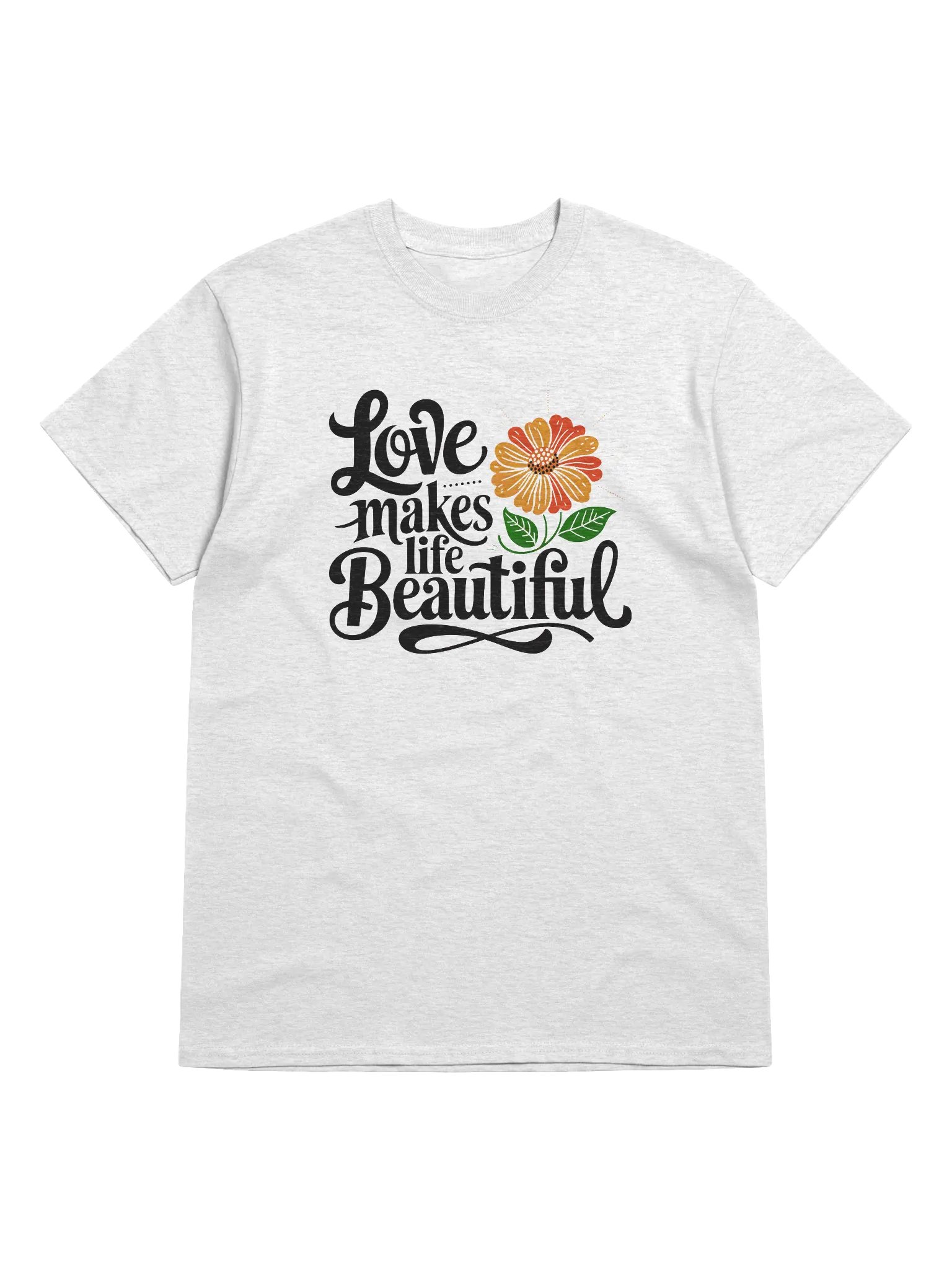 Beautiful Love Floral Tee product image (30)