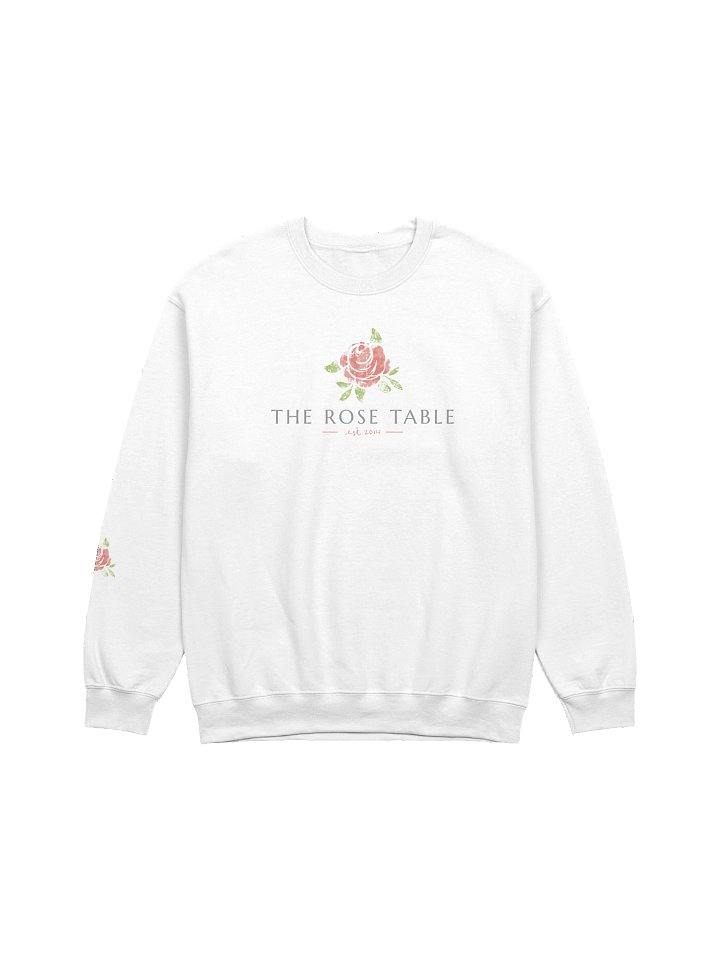 Rose Table Crewneck Sweatshirt product image (1)