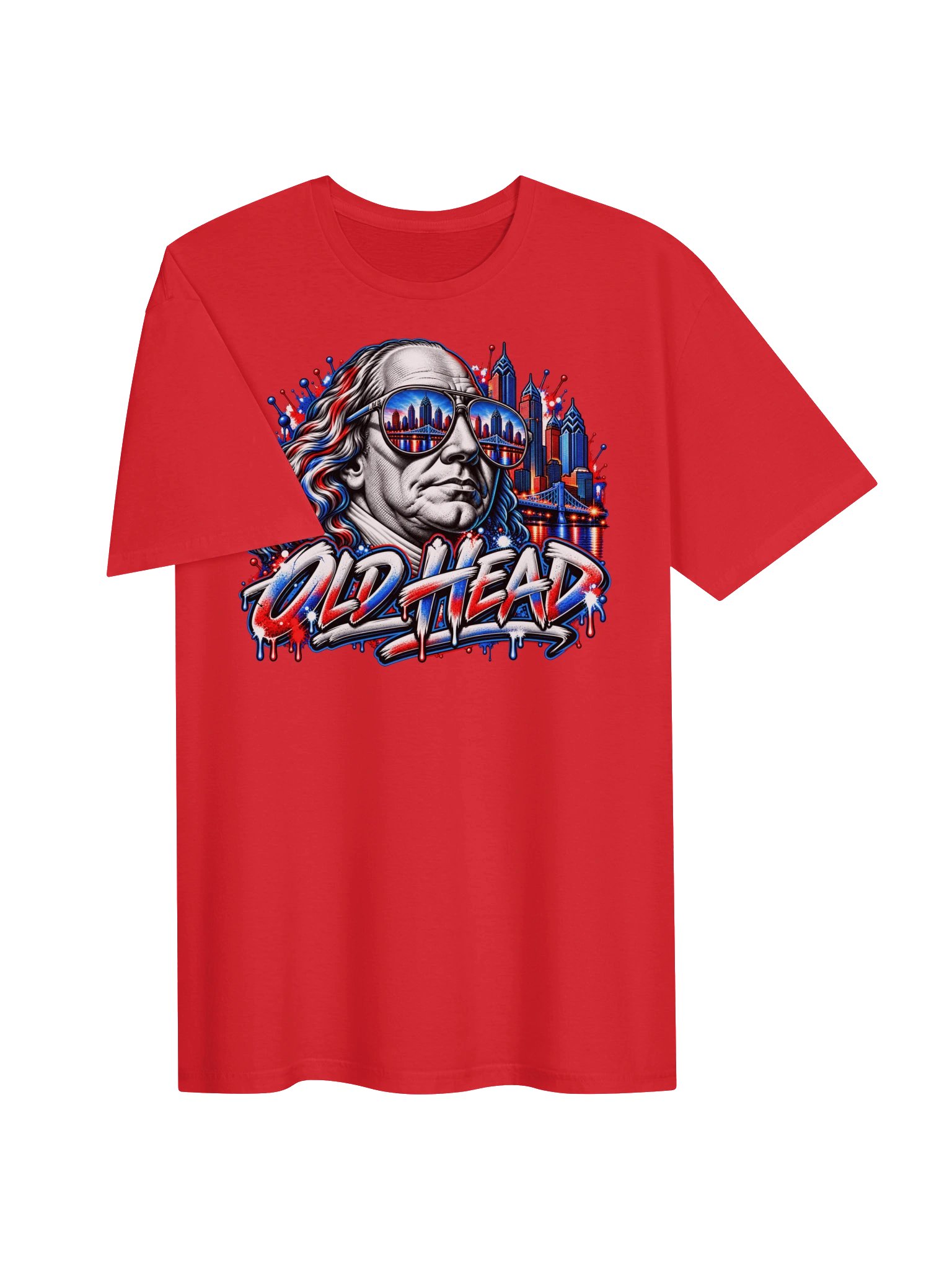 Philadelphia City Edition "Ben Franklin" Classic T-Shirt By Blacktop Brand product image (93)