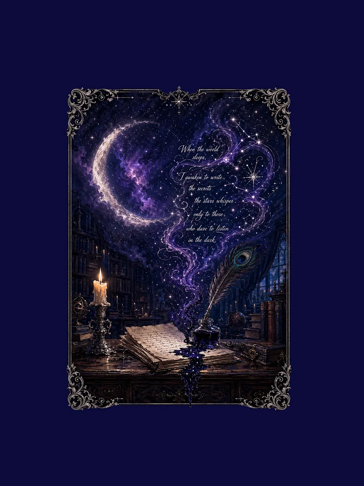 Nocturnal Writer Tee product image (1)